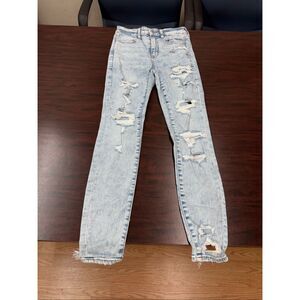 NWT American Eagle Next Level Stretch Super Hi-Rise Jegging Size 2 Short